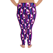 Load image into Gallery viewer, Genderfluid Pride Skull Plus Size Leggings
