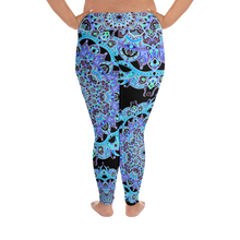 Load image into Gallery viewer, Phosphene Mandala All-Over Print Plus Size Leggings
