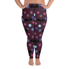 Load image into Gallery viewer, Dice And Dragons, Umbral All-Over Print Plus Size Leggings
