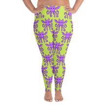Load image into Gallery viewer, Tenta-Bat All-Over Print Plus Size Leggings
