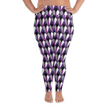 Load image into Gallery viewer, Demi-Diamonds All-Over Print Plus Size Leggings
