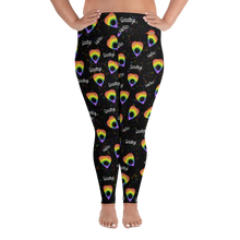 Load image into Gallery viewer, Pride Planchette All-Over Print Plus Size Leggings
