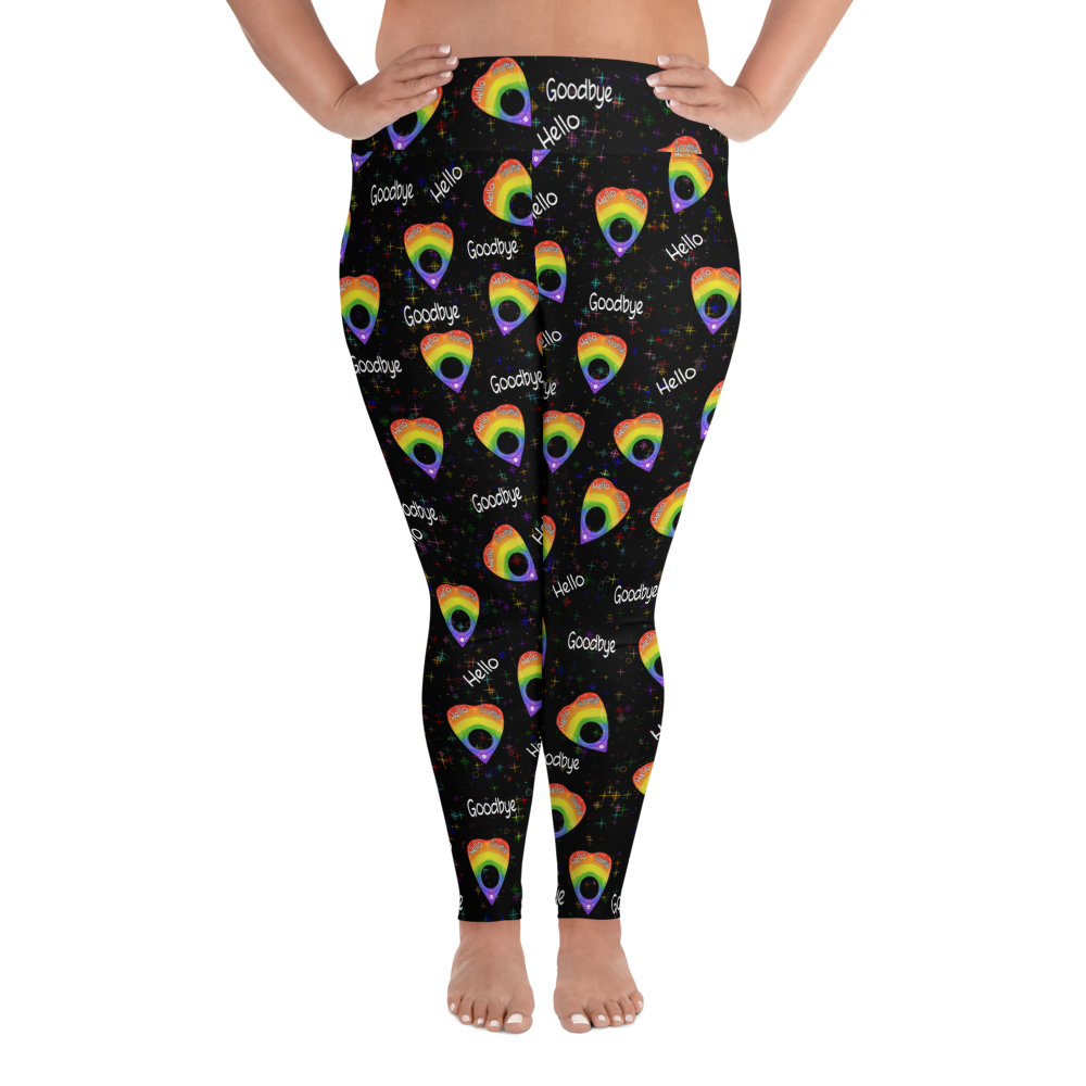 Pride Planchette All-Over Print Plus Size Leggings