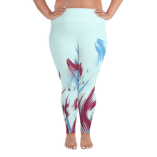 Load image into Gallery viewer, Otherworld Flame All-Over Print Plus Size Leggings
