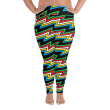 Load image into Gallery viewer, Disability Stripe Plus Size Leggings
