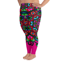 Load image into Gallery viewer, Adam And Eve Mandala Plus Size Leggings
