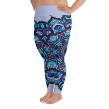 Load image into Gallery viewer, Cold Love Mandala All-Over Print Plus Size Leggings
