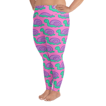Load image into Gallery viewer, SNAILS All-Over Print Plus Size Leggings
