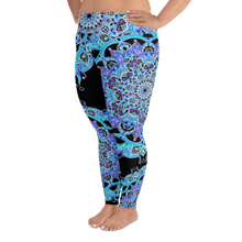 Load image into Gallery viewer, Phosphene Mandala All-Over Print Plus Size Leggings
