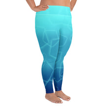 Load image into Gallery viewer, Glacier All-Over Print Plus Size Leggings
