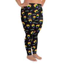 Load image into Gallery viewer, Pride Planchette All-Over Print Plus Size Leggings
