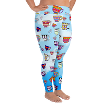 Load image into Gallery viewer, High Tea Plus Size Leggings
