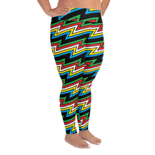 Load image into Gallery viewer, Disability Stripe Plus Size Leggings

