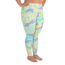 Load image into Gallery viewer, Pastel Madness Plus Size Leggings
