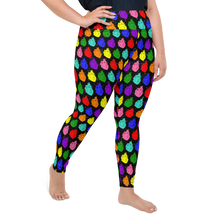 Load image into Gallery viewer, Retro Pride Hearts! Plus Size Leggings
