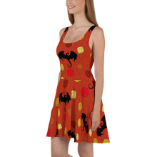 Load image into Gallery viewer, Dice And Dragons Skater Dress

