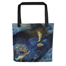 Load image into Gallery viewer, Night With Her Train Of Stars Tote bag
