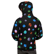 Load image into Gallery viewer, Galaxy Polyhedrons Unisex Hoodie
