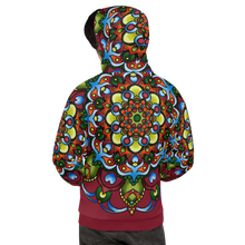 Load image into Gallery viewer, Wind, Earth, And Fire Mandala Hoodie

