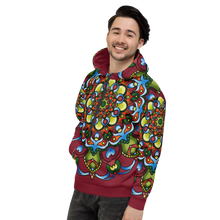 Load image into Gallery viewer, Wind, Earth, And Fire Mandala Hoodie
