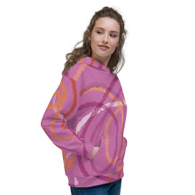 Load image into Gallery viewer, Abstract Lesbian Pride Flag Hoodie
