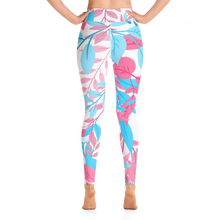 Load image into Gallery viewer, Trans Pride Floral Yoga Leggings
