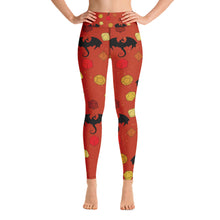 Load image into Gallery viewer, Dice And Dragons Yoga Leggings
