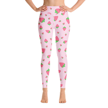 Load image into Gallery viewer, Strawberry Yoga Leggings
