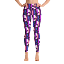 Load image into Gallery viewer, Genderfluid Pride Skull Yoga Leggings
