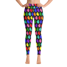 Load image into Gallery viewer, Retro Pride Hearts Yoga Leggings
