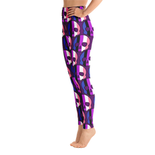 Load image into Gallery viewer, Genderfluid Pride Skull Yoga Leggings
