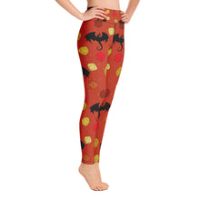 Load image into Gallery viewer, Dice And Dragons Yoga Leggings
