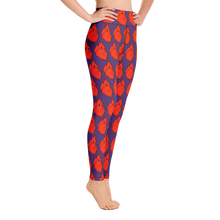 Load image into Gallery viewer, Anatomical Hearts Yoga Leggings
