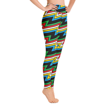 Load image into Gallery viewer, Disability stripe Yoga Leggings
