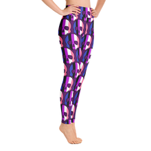 Load image into Gallery viewer, Genderfluid Pride Skull Yoga Leggings
