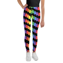 Load image into Gallery viewer, Rainbow Gummy Bears Youth Leggings

