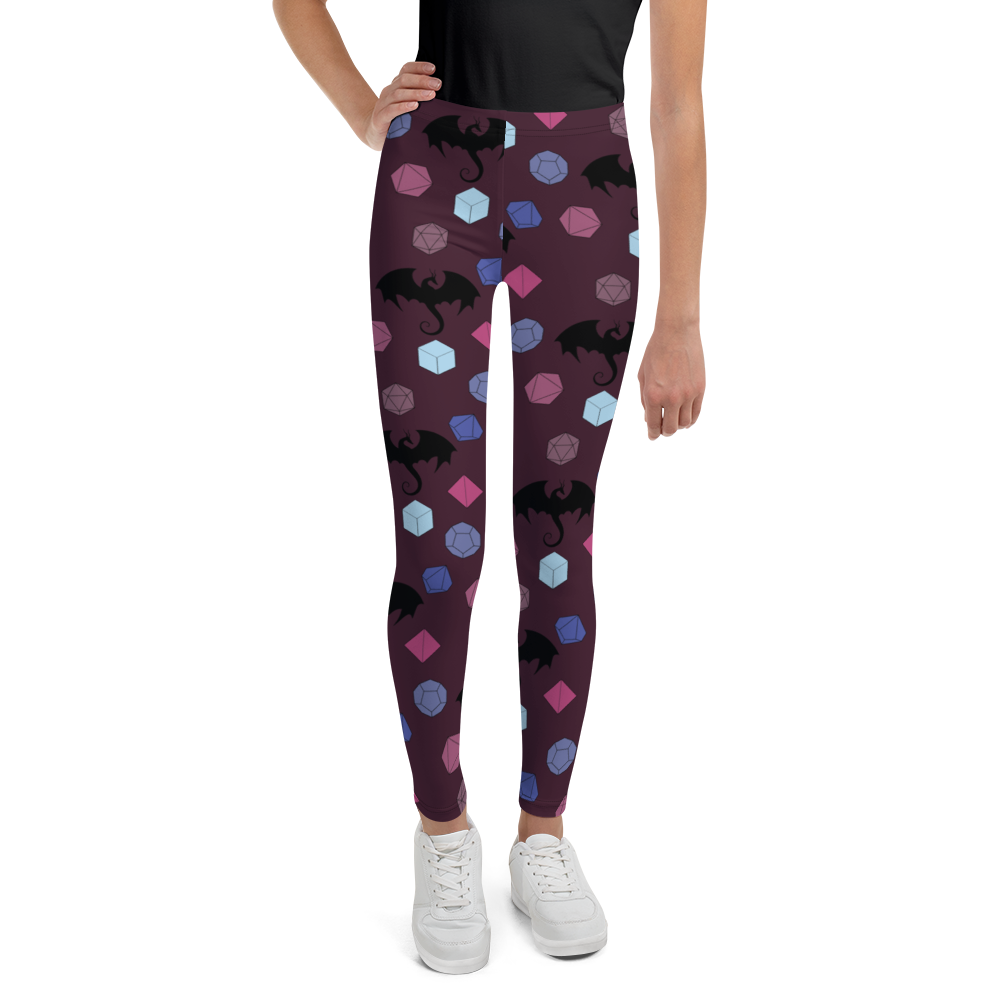 Dice And Dragons- Umbral Youth Leggings