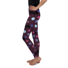 Load image into Gallery viewer, Dice And Dragons- Umbral Youth Leggings
