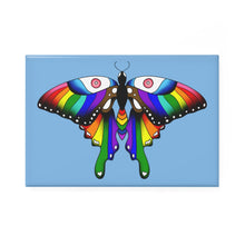 Load image into Gallery viewer, Pride Butterfly 2 x 3&quot; magnet
