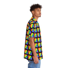 Load image into Gallery viewer, Rainbow Tile Button Up Shirt
