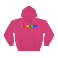 Load image into Gallery viewer, Retro Pride Hearts Hoodie
