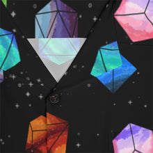 Load image into Gallery viewer, Galaxy Polyhedrons Button Up Shirts
