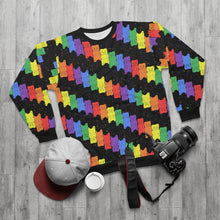 Load image into Gallery viewer, Gummy Bear Pride Stride - AOP Unisex Sweatshirt
