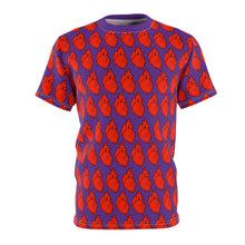 Load image into Gallery viewer, Anatomical Heart All Over Unisex AOP Tee
