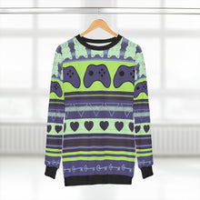 Load image into Gallery viewer, Gamer ugly sweater stride - Unisex Sweatshirt
