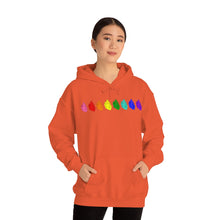 Load image into Gallery viewer, Retro Pride Hearts Hoodie
