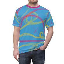 Load image into Gallery viewer, Abstract Pan Pride Unisex AOP Tee
