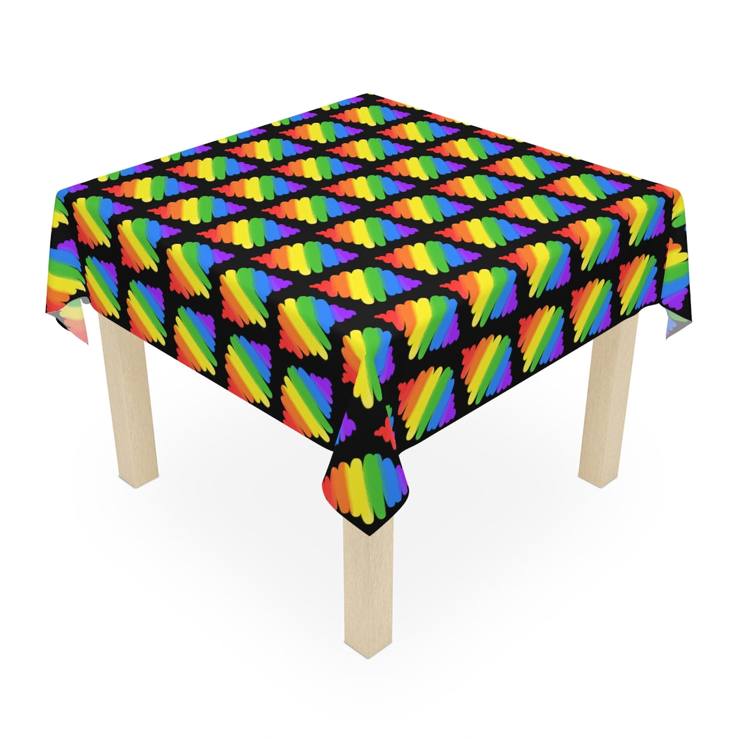 Rainbow Tile Tablecloth