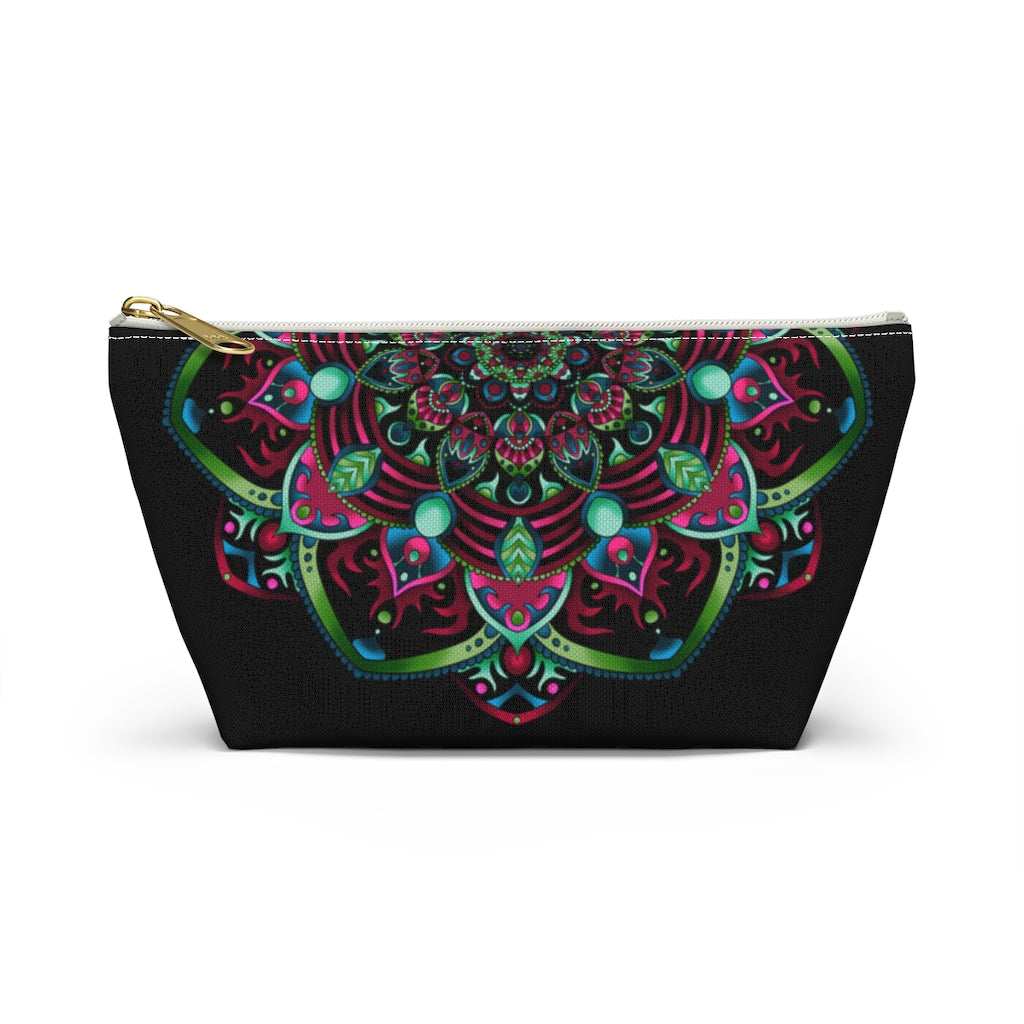 Fire and Earth Mandala Accessory Pouch