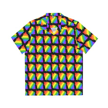 Load image into Gallery viewer, Rainbow Tile Button Up Shirt
